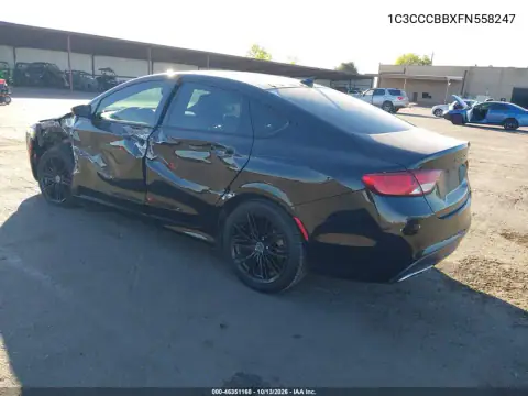 1C3CCCBBXFN558247 — 2015 Chrysler 200, фото 4 с аукциона IAAI, Левый бок