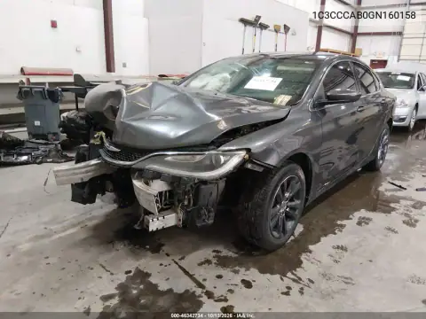 2016 Chrysler 200 Limited VIN 1C3CCCAB0GN160158 фото 3