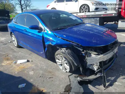 1C3CCCAB5HN506688 — 2017 Chrysler 200, Передня частина, фото до ремонту
