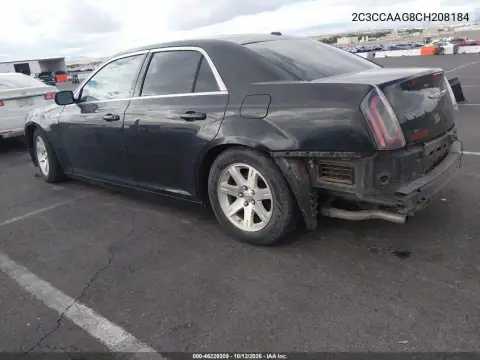 2C3CCAAG8CH208184 — 2012 Chrysler 300, zdjęcie 4 z IAAI, Przód