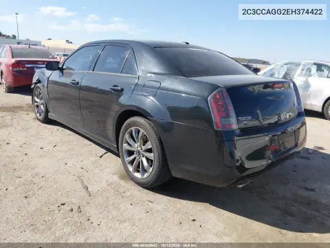 2C3CCAGG2EH374422 — 2014 Chrysler 300, foto 4 de IAAI, Delantera izquierda