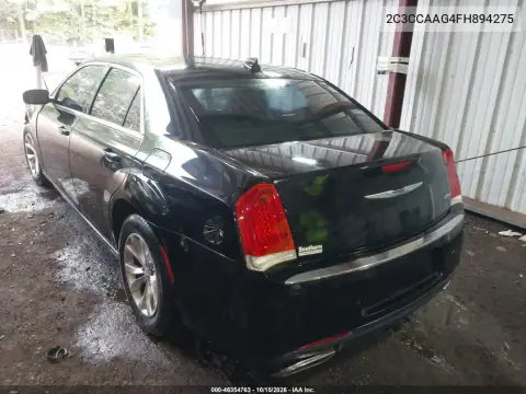 2C3CCAAG4FH894275 — 2015 Chrysler 300, zdjęcie 3 z IAAI, Przód