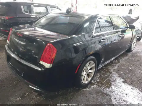 2C3CCAAG4FH894275 — 2015 Chrysler 300, zdjęcie 4 z IAAI, Przód