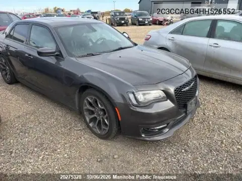 2C3CCABG4HH526552 — 2017 Chrysler 300, Левый бок, фото до ремонта