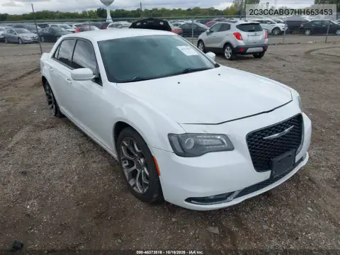 2C3CCABG7HH663453 — 2017 Chrysler 300, Задня частина зліва, фото до ремонту