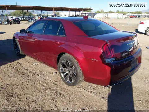 2C3CCAAG2JH308858 — 2018 Chrysler 300, foto 3 de IAAI, Parte delantera