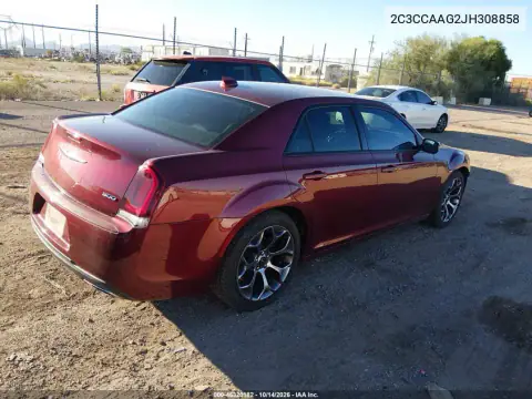 2C3CCAAG2JH308858 — 2018 Chrysler 300, foto 4 de IAAI, Parte delantera