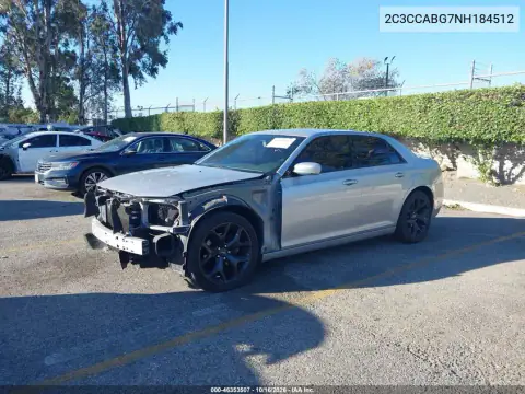 2C3CCABG7NH184512 — 2022 Chrysler 300, foto 3 de IAAI, Parte delantera