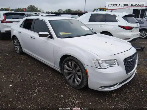 2C3CCAEG8HH645698 — 2017 Chrysler 300C, Задня частина справа, фото до ремонту