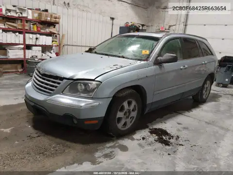 2C8GF68425R663654 — 2005 Chrysler Pacifica, photo 3 from IAAI, Normal wear