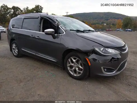 2C4RC1GG4HR821952 — 2017 Chrysler Pacifica, Delantera derecha, fotos antes de reparar