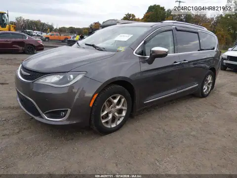 2C4RC1GG4HR821952 — 2017 Chrysler Pacifica, foto 3 de IAAI, Delantera derecha