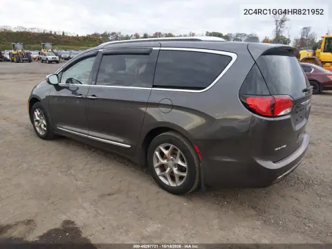 2C4RC1GG4HR821952 — 2017 Chrysler Pacifica, foto 4 de IAAI, Delantera derecha