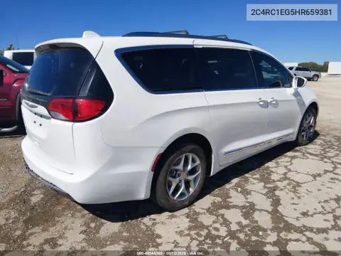 2C4RC1EG5HR659381 — 2017 Chrysler Pacifica, photo 5 from IAAI, Left front