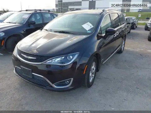 2C4RC1EG6HR608486 — 2017 Chrysler Pacifica, фото 3 з IAAI, Звичайний знос