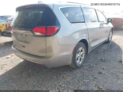 2C4RC1EG3HR570716 — 2017 Chrysler Pacifica, photo 5 from IAAI, Right side