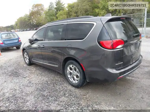 2C4RC1BG0HR539721 — 2017 Chrysler Pacifica, ფოტო 4, IAAI, წინა ნაწილი
