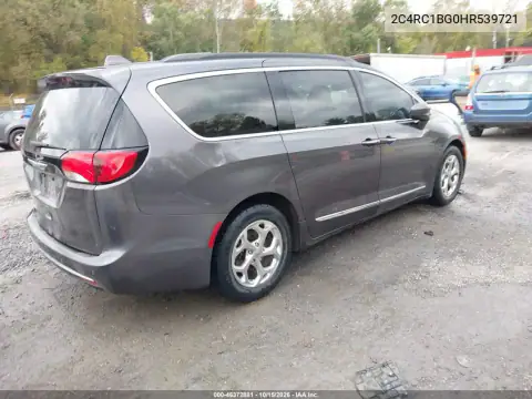 2C4RC1BG0HR539721 — 2017 Chrysler Pacifica, ფოტო 5, IAAI, წინა ნაწილი