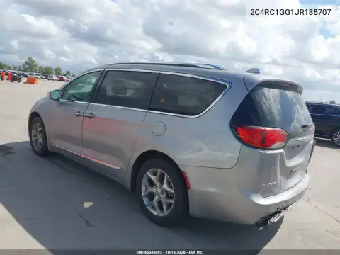 2C4RC1GG1JR185707 — 2018 Chrysler Pacifica, ფოტო 3, IAAI, უკანა ნაწილი