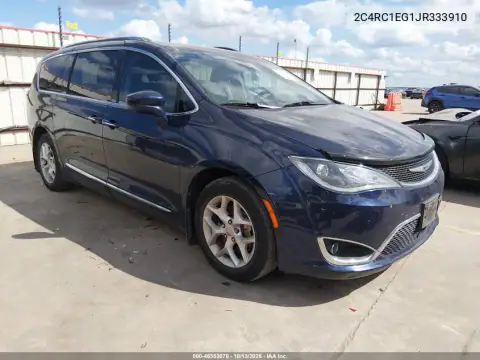 2C4RC1EG1JR333910 — 2018 Chrysler Pacifica, ქვედა ნაწილის დაზიანება, ფოტოები შეკეთებამდე
