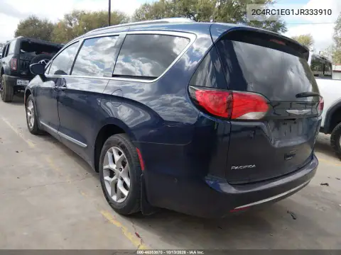 2C4RC1EG1JR333910 — 2018 Chrysler Pacifica, ფოტო 3, IAAI, ქვედა ნაწილის დაზიანება