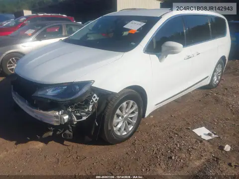 2C4RC1BG8JR142943 — 2018 Chrysler Pacifica, фото 3 с аукциона IAAI, ПЕРЕДНЯЯ ЧАСТЬ