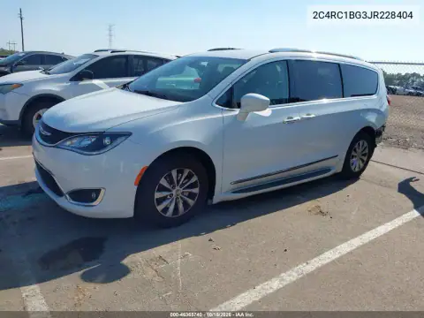 2C4RC1BG3JR228404 — 2018 Chrysler Pacifica, zdjęcie 3 z IAAI, Lewy tył