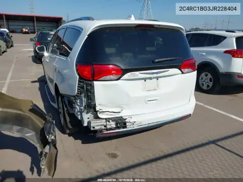 2C4RC1BG3JR228404 — 2018 Chrysler Pacifica, zdjęcie 4 z IAAI, Lewy tył