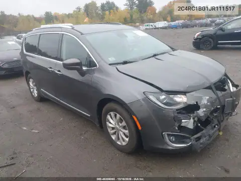 2C4RC1BG1JR111517 — 2018 Chrysler Pacifica, ПЕРЕДНЯЯ ЧАСТЬ, фото до ремонта