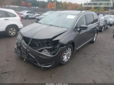 2C4RC1BG1JR111517 — 2018 Chrysler Pacifica, photo 3 from IAAI, Front end
