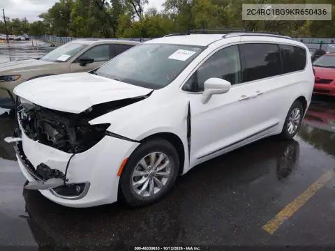 2C4RC1BG9KR650436 — 2019 Chrysler Pacifica, zdjęcie 3 z IAAI, Przód