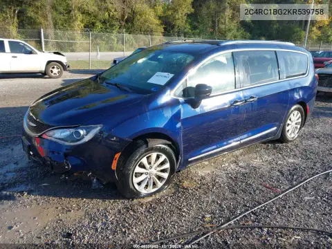 2019 Chrysler Pacifica Touring L VIN 2C4RC1BG2KR539758 фото 2