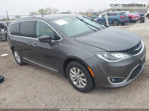 2C4RC1BG2KR628004 — 2019 Chrysler Pacifica, Parte trasera, fotos antes de reparar