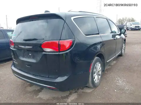 2C4RC1BG9KR650193 — 2019 Chrysler Pacifica, фото 4 с аукциона IAAI, ПЕРЕДНЯЯ ЧАСТЬ