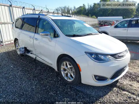 2C4RC1GGXLR109650 — 2020 Chrysler Pacifica, правый бок, фото до ремонта