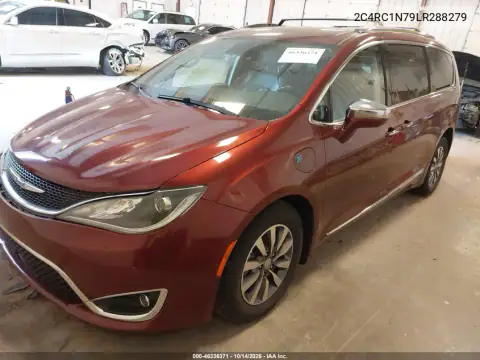 2C4RC1N79LR288279 — 2020 Chrysler Pacifica, фото 3 с аукциона IAAI, Передняя часть