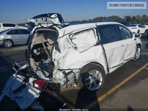 2C4RC1GG7LR138362 — 2020 Chrysler Pacifica, photo 4 from IAAI, Front and rear