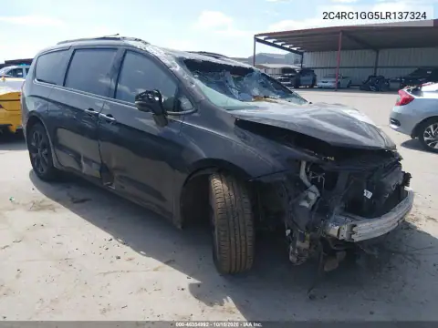 2C4RC1GG5LR137324 — 2020 Chrysler Pacifica, გადაბრუნება, ფოტოები შეკეთებამდე