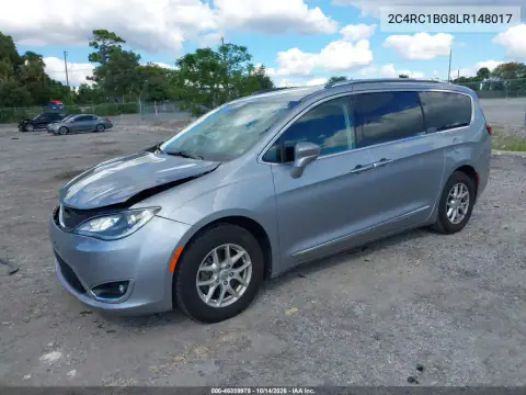 2C4RC1BG8LR148017 — 2020 Chrysler Pacifica, zdjęcie 3 z IAAI, Przód