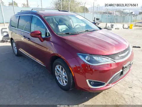 2C4RC1BG2LR276561 — 2020 Chrysler Pacifica, левый бок, фото до ремонта