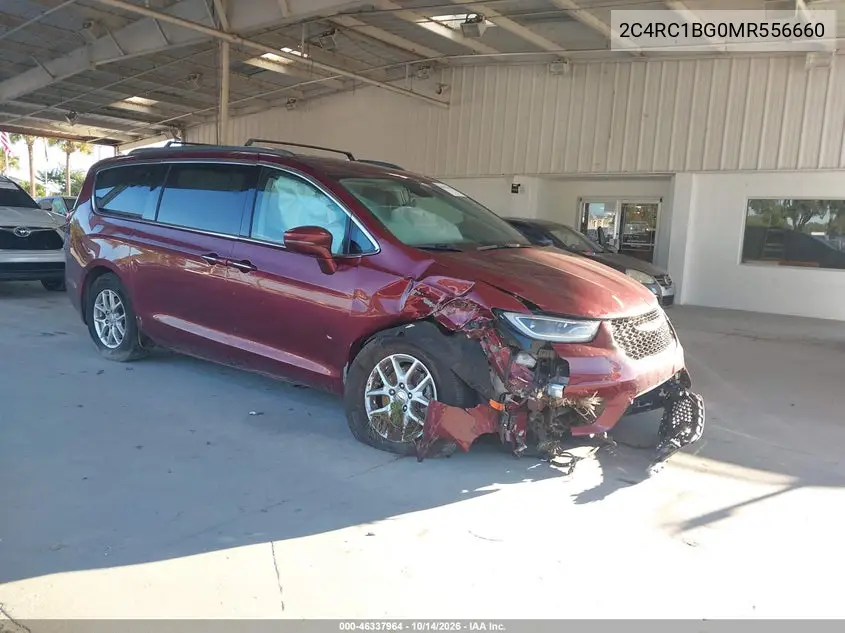 2C4RC1BG0MR556660 Chrysler Pacifica 2021 — Front end damage, before-repair photo