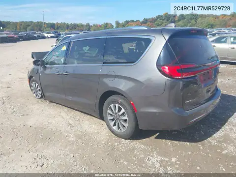 2C4RC1L77MR529728 — 2021 Chrysler Pacifica, фото 3 з IAAI, Передня частина