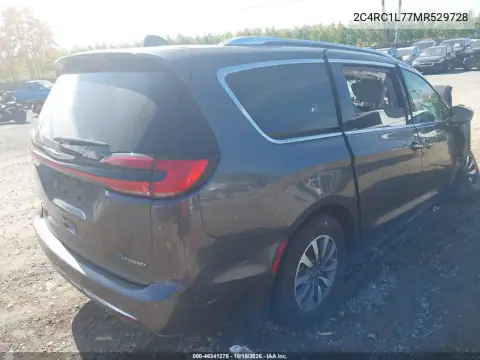 2C4RC1L77MR529728 — 2021 Chrysler Pacifica, фото 4 з IAAI, Передня частина