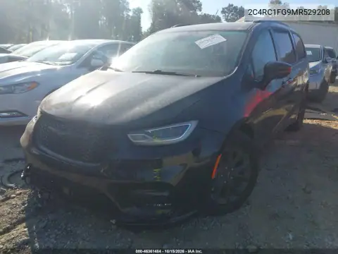 2C4RC1FG9MR529208 — 2021 Chrysler Pacifica, фото 2 з IAAI, Передня частина справа