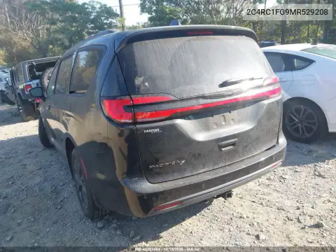 2C4RC1FG9MR529208 — 2021 Chrysler Pacifica, фото 3 з IAAI, Передня частина справа