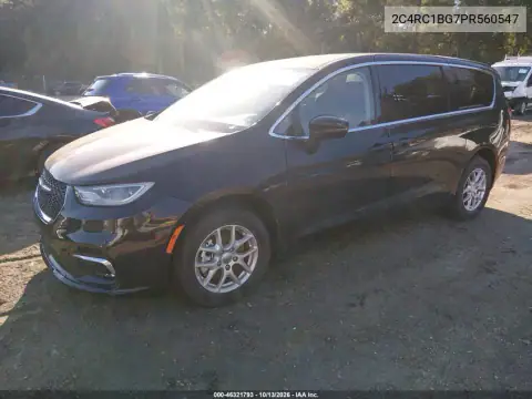 2C4RC1BG7PR560547 — 2023 Chrysler Pacifica, фото 2 с аукциона IAAI 14.10.2026, Передняя часть