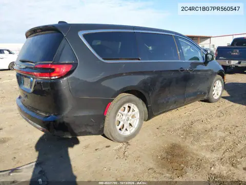 2C4RC1BG7PR560547 — 2023 Chrysler Pacifica, фото 4 с аукциона IAAI 14.10.2026, Передняя часть