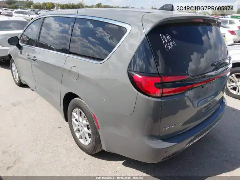2C4RC1BG7PR605874 — 2023 Chrysler Pacifica, photo 4 from IAAI, Right front