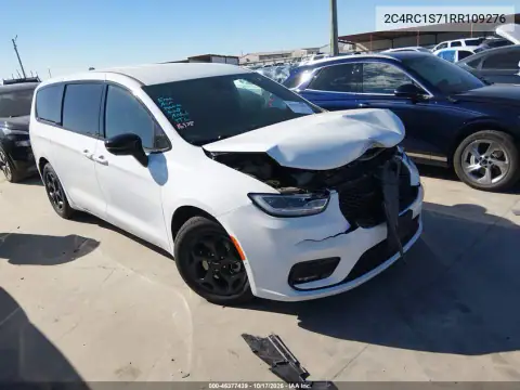 2C4RC1S71RR109276 — 2024 Chrysler Pacifica, Передня частина, фото до ремонту
