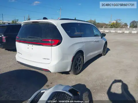2C4RC1GG7SR601731 — 2025 Chrysler Pacifica, фото 5 с аукциона IAAI 20.10.2026, Передняя часть